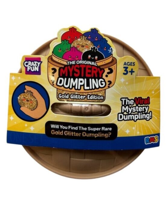 RMS Crazy Fun Other - ✨💛 NEW The Original Mystery Dumpling – Gold Glitter Edition 🔥